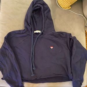 Peloton navy blue sweat set